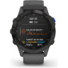 Часы GARMIN FENIX 6 PRO SOLAR BLACK WITH SLATE GRAY BAND 010-02410-11